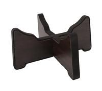 Rosewood Drum Stand, Detachable Ethereal Drum Holder with Sponge Pad for Tongue Stand Pad Cymbal Practice, Wood Tongue Bracket for Handpan (Medium for 10-11 (Small for 6-8 Inch
