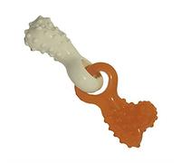 Rosewood Tough Toys Duo Texture Dental Tug Puppy Bone - 15cm