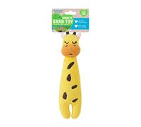 Rosewood Eco-Friendly Giraffe Plush Cat Toy - Grab & Play, Made from Recycled Plastics, Soft & Engaging for Interactive Fun