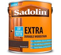 Rosewood Exterior Wood Stain With UV Protection Sadolin Extra Durable 2.5 Litre