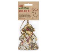 Rosewood Festive Fruit Tree, Christmas Treat For Small Animals Including Rabbits, Guinea pigs, Hamsters, Rats, Mice, Gerbils, Chinchillas and Degus