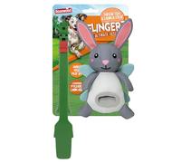Rosewood Flingerz Rabbit Dog Toy Launcher - Interactive Fetch Toy Flinger for Active Dogs, Durable and Entertaining