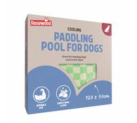 Rosewood Green Checkered Paddling Pool - 120cm