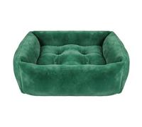 Rosewood Green Faux Fur Pet Bed for Dogs and Cats, Medium - Soft Plush Dog Bed, Cosy Cat Bed, Comfortable Washable Pet Cushion, Durable, Stylish, for Small to Medium Pets