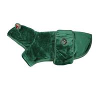 Rosewood Green Teddy Bear Drying Coat for Dogs, Medium - Soft Absorbent Towel Coat for Dogs, Quick-Dry Pet Bathrobe, Cosy and Warm, Easy Fit, Ideal for After Bath, Beach, or Rainy Walks