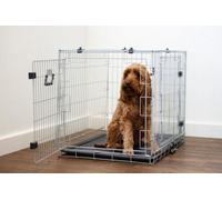 Options Two Door Dog Cage - Medium - 76 x 56 x 61cm