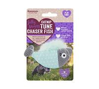 Rosewood Jolly Moggy Catnip Tune Chaser for Cats - Fish