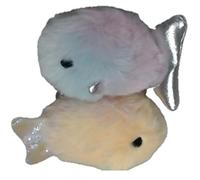 Jolly Moggy Under the Sea Twin Rainbow Fish Cat Toy - One Size