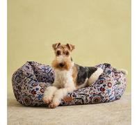 Rosewood Joules Festival Floral Medium Dog Box Bed Padded Non-Slip 69cm