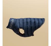 Rosewood x Joules Navy Moorsdale Puffer Dog Coat, Medium - Reversible Winter Jacket with Zip Closure, Warm, Lightweight, Water-Resistant Pet Coat for Medium Dogs