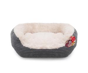 Rosewood Jumbo Cord Plush Dog Bed Small 51x45cm