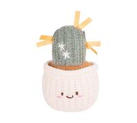 Rosewood Knitted Cleo Cactus Cat Toy with Catnip & Crinkle Sound - Soft Plush Interactive Kitten Toy for Indoor Cats - Cute Durable Toy for Biting, Kicking & Playing