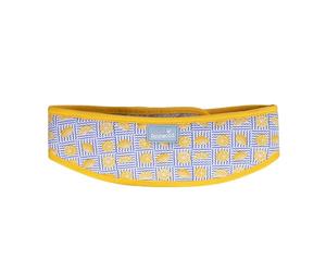 Rosewood Large Cooling Dog Collar - Self-Activating Cooling Collar for Dogs - Adjustable Velcro Fit - Lightweight Summer Cooling Neck Wrap - No Water Needed - Lemon Print