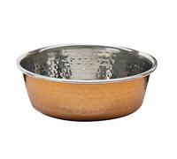 Rosewood Deluxe Steel Copper Pet Bowl - 1900ml - 8.5"