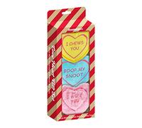 Rosewood Love Heart Gift Set, Christmas Set of 3 Plush Dog Toys, Multi Colour, 12cm x 34cm