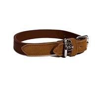 Rosewood Luxury Leather Dog Collar - Red - 8 - 12 x 0.75 inch