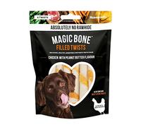 Rosewood Magic Bone Twists, 6PC/195G Per Pack, 12 Packs Included, 12 x 195g Packs