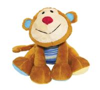 Rosewood Marvin Monkey Dog Toy, brown/tan/blue | High Quality & Durabl