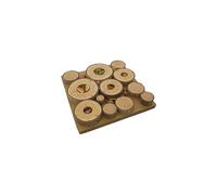 Rosewood Maze-a-Log Treat Challenge for Rabbits and Guinea Pigs, transparent