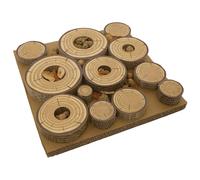 Rosewood Maze-a-Log Treat Challenge Toy for Small Animals - Cardboard