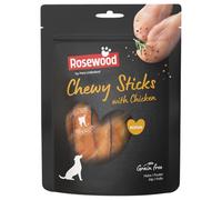 Pets Unlimited Chewy Sticks with Chicken Medium, Pack of 4 Premium high protein natural Pet treats with No artificial Colours flavours or preservatives