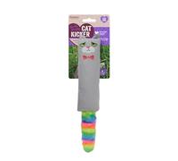 Rosewood Moody Moggy Rainbow Cat Kicker - Colorful Interactive Catnip Cat Toy for Kicking & Playful Exercise
