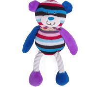 Rosewood Mr Twister Tilly Teddy Dog Toy, Small, multi-colour