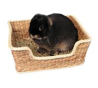 Rosewood Naturals Chill 'n' Snooze Bed, Small Animal Sleeper, Natural Materials Hand Woven for Rabbits, Guinea Pigs, Ferrets, Chinchillas, Degus and