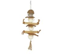 Rosewood Naturals Forage Cup Medley Large Bird Toy | Parrot Toy for Conures, Amazons, African Greys, Smaller Macaws, Cockatoos & other medium to large birds