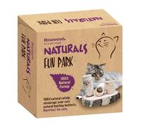 Rosewood Naturals Fun Park for Cats - Interactive Cat Toy with Natural Mini Catnip Balls, Encourages Play, Exercise and Healthy Activity for Indoor Cats, 22 x 15 cm