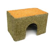 Rosewood Naturals Large Carrot Cottage for Small Animals - Edible Toy, Hay House, Den and Hideout for Rabbits, Guinea Pigs and Chinchillas