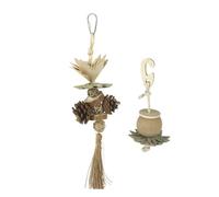 Rosewood Naturals Rustling Rose & Foraging Cup Challenge Bundle (2 Pack) | Small Animal and Bird Toy Bundle for Rabbits, Guinea Pigs, Hamsters, Budgies, Cockatiels & Lovebirds