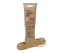 Rosewood Naturals Strawberry Sticks, Small Animal Treat for Rabbits, Guinea Pigs, Hamsters, Gerbils, Mice and Rats, 140g
