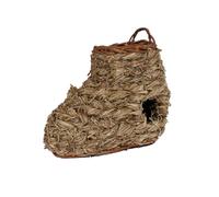 Rosewood Naturals Woven Play 'n' Hide Boot, Natural Materials Hand Woven, Small Animal Activity Toy for Rabbits, House and Hideout for Hamsters, Gerb