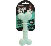 Rosewood Large Mint Bone - Durable Nylon Chew Toy for Large Dogs 20kg+ | Promotes Dental Hygiene | Long-Lasting Mint Flavour | 17cm Bone Shape