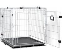 Options Two Door Dog Cage - Large - 91 x 64 x 69cm
