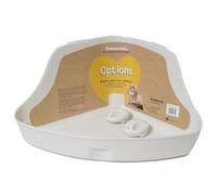 Options Corner Litter Tray for Small Animals - Medium - 31 x 22 x 15cm