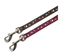 Rosewood Pawprint Cat Harness and Lead, Medium