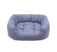 Rosewood Blue Sky Stripe Dog Bed, Large, 81 x 67 cm