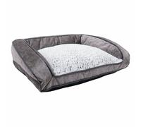 Rosewood Grey Luxury Plush Sofa - Medium - 74cm
