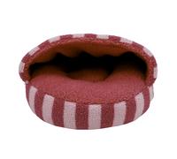 Rosewood Pink Striped Cosy Cat Cave - 40cm