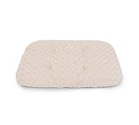 Rosewood Plush Luxury Beige Swirl Dog Bed, Small