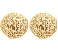 Rosewood RATTAN WOBBLE BALL LARGE (Pack of 2)