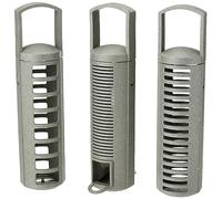 Rosewood Recycled Seed, Peanut and Fat Ball Feeder Set for Wild Bird Food, 25554, Green, Pcak of 3