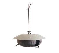 Rosewood Recycled Wild Bird Seed Feeder ? Hanging or Pole Mounted Feeder for Small Garden Birds ? Eco-Friendly, Easy to Clean & Fill ? Durable Plastic