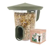 Rosewood Recycled Wild Bird Seed-Saver Feeder - Large Capacity Feeder