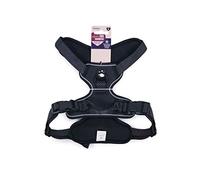 Rosewood Reflective Dog Harness, Medium, Black