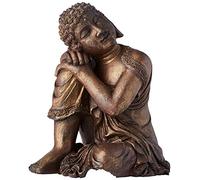 Blue Ribbon Ruins Wrecks & Skulls Temple Gate Resting Buddha 12x13x18cm