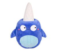 Rosewood Rip 'n' Reveal Whale Dog Toy - 2-in-1 Plush Dog Toy with Hidden Rubber Toy Inside - Squeaky & Interactive - Tough Chew Core - Durable for Play, Fetch & Enrichment