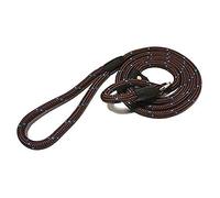 Rosewood Rope Twist Lead, 64-inch, Brown/ Teal